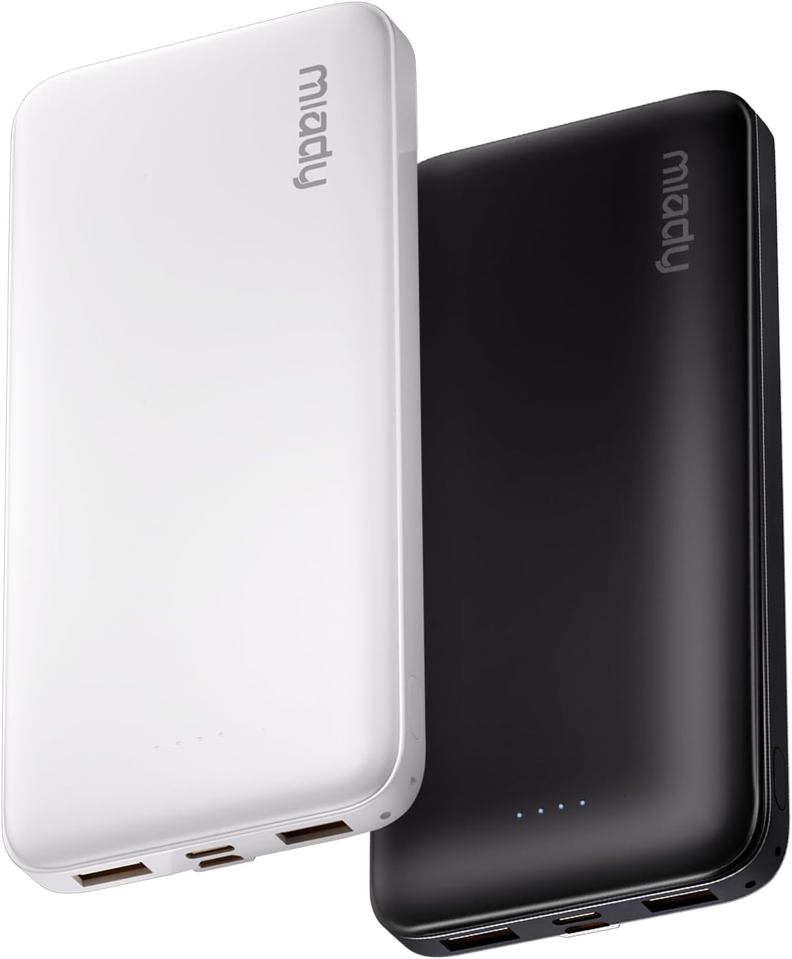batería de viaje delgada de 10000 mAh | Dual USB丨3 Outputs 2 Inputs