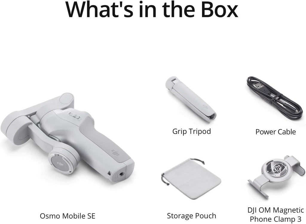 DJI Osmo Mobile SE – Estabilizador Inteligente para Smartphones
