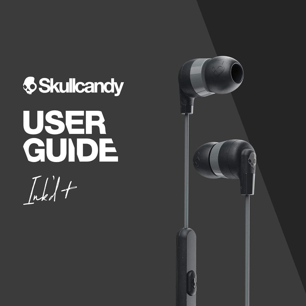 Skullcandy Ink'd+ Auriculares con cable AUX 3.5mm, micrófono y control de llamadas