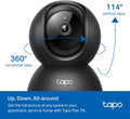 Cámara de Vigilancia Wi-Fi HD de 360 Grados con IA y Detección de Llanto de Bebé